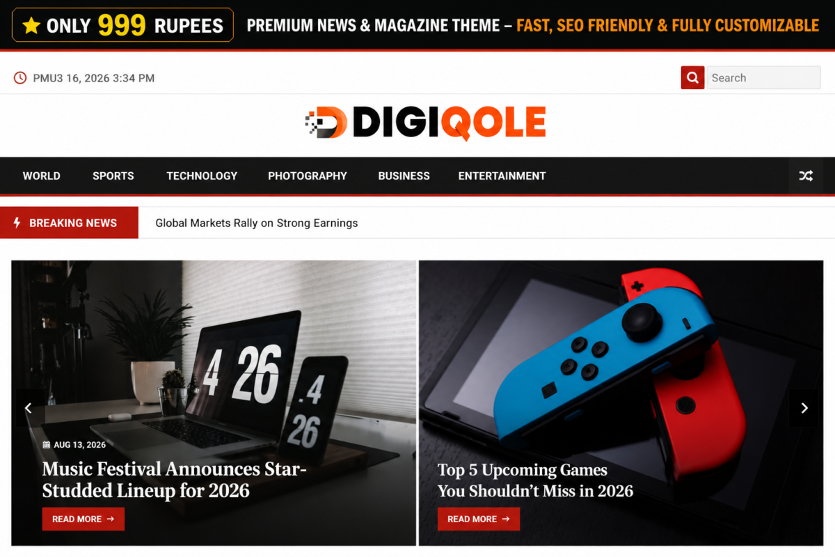 Trending News WordPress Theme – Viral News & Magazine Website Design